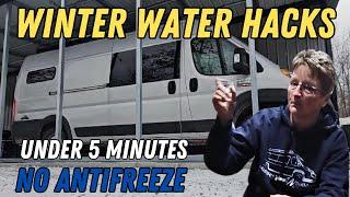 VAN LIFE HACKS | DO THIS BEFORE IT FREEZES