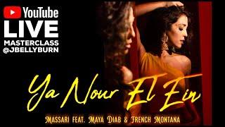 “Ya Nour El Ein” - Massari | LIVE Pop Fusion Bellydance Masterclass with Janelle Issis @JBELLYBURN