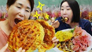 Asinan + Kerupuk Jumbo = Rasa yg ingin mencuri ke Korea!