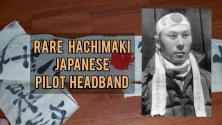 rare kamikaze hachimaki Japanese pilot's headband #kamikaze #samurai #ww2 #Japan