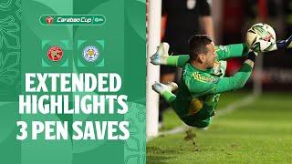 THREE PENALTY SAVES! | Walsall v Leicester City extended highlights