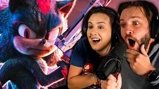 SONIC THE HEDGEHOG 3 TRAILER 2 REACTION! (Shadow fans lose it!)