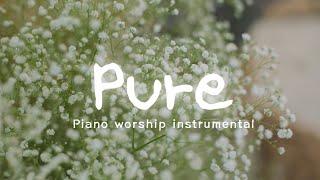 [3 Hours | No Ads] Pure -Abbie Gamboa | Piano worship instrumental