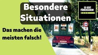 Besondere Situationen - So verhinderst du Denkfehler! - Führerschein