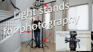 Light stands, what, how, and hacks