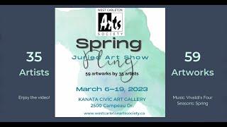 SPRING FLING 2023 – Juried show by West Carleton Arts Society