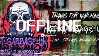 twitch offline screen video a vhs aesthetic.