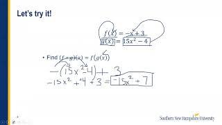 Composite Functions