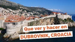 15 Cosas Que Ver y Hacer en Dubrovnik, Croacia Guía Turística