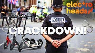 Police Try & Crack Down On Rogue E-Scooter/PEV Riders!!