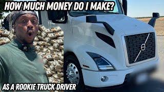 How Much Money Do I Make As A Rookie Truck Driver? (THE TRUTH)