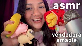 ASMR en español - Vendedora de TRIGGERS para dormir profundamente! (Fidget toys) roleplay