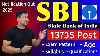 SBI Clerk Recruitment 2024 Notification Out || SBI Clerk New Vacancy Out 2025