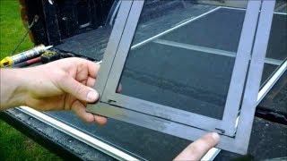 How To Install A Pet Door In A Screen Door