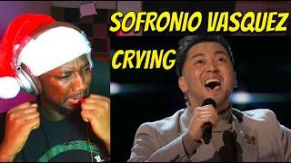 Crying - Sofronio Vasquez | The Voice Playoffs | REACTION!