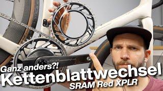 Geschraubt! Kettenblattwechsel an der neuen SRAM Red XPLR 13-fach - Technik TIPPS