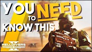 Things You NEED To Know About Helldivers 2! Tips, Tricks & More In This Helldivers 2 Guide!