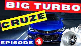 CRUZE big turbo install video 4 from Dave's World