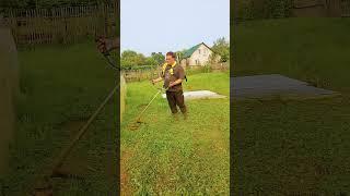 Зачем женился? #выходной #трава #деревня