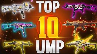 TOP 10 BEST UMP SKIN IN FREE FIRE | BEST UMP SKIN IN FREE FIRE | ZEBRA PAPERCUT UMP VS ART OF WAR 