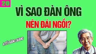 Vì sao đàn ông nên tiểu ngồi ?