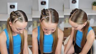 Peinado fácil para niñas / Easy back to school hairstyle tutorial