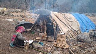 The Most Peaceful Shepherd’s Life in the Himalayan || Real Beautiful Kitchen | Organic Food Cooking