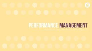 Introduction to Performance Management