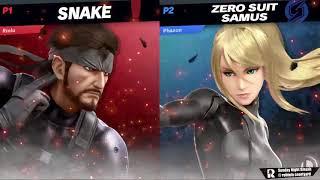 Smash Ultimate Tournament -Broadway! (Snake) VS Phazon (Zero Suit Samus) Semi Losers