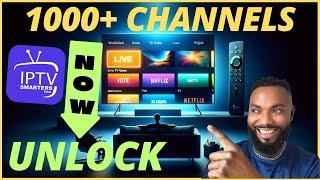 Ultimate SMARTERS IPTV PRO Player FOR FIRESTICK 2025 |1000+ Channels In Minutes!