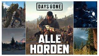 DAYS GONE  ALLE HORDEN AUF 100%  GUIDE