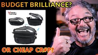 MOTOCENTRIC TAILBAG REVIEW (BEST CHEAP LUGGAGE?)