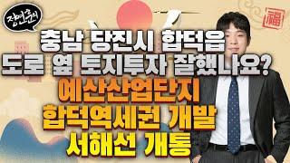 충남 당진시 합덕읍 도로 옆 토지투자 잘했나요? / / 예산산업단지 / 합덕역세권 개발 / 서해선 개통｜부동산 상담｜정연훈｜부동산하이킹