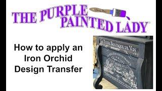 Iron Orchid Designs Transfers by The Purple Painted Lady