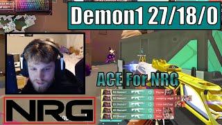 Demon1 Just Joined NRG And Already Dropped An ACE In Ranked | In Bind | On Reyna | VALORANT