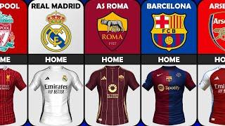 Leaked Jersey EUROPEAN CLUBS 2024-2025