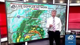 Severe weather coverage from the KATV Weather Team