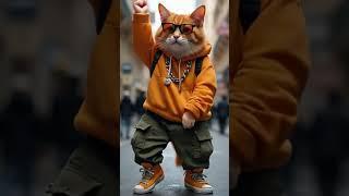 Fat Ginger Cat Dancing  | Funniest Orange Cat Moves Ever!