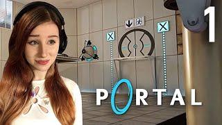 My First Time Playing Portal! - Portal 1 Blind Playthrough | PART 1 | 4K