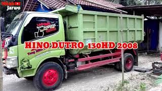 update harga TRUK HiNO dutro 130hd 2008 #dump #dutro