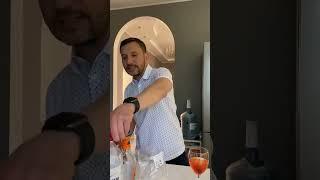 Готовим коктейль Апероль Шприц с шампанским в домашних условиях