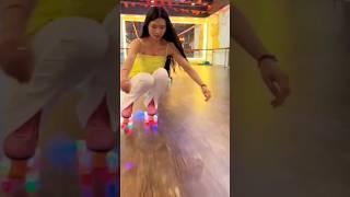 unique skating with luv letter song #skating #skater #india #viral #korean #trading #dance