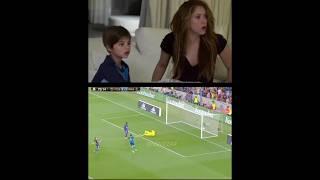 Shakira Vs 2017 Prime Real Madrid Ronaldo  #shorts #football #soccer