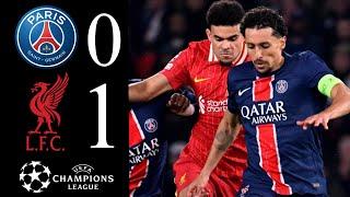 Elliott Goal  PSG vs Liverpool 0-1 | Highlights | Champions League 2025