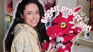 Pattern Testing My BIGGEST Project Yet | Comfy Crochet VLOG | Crochet With Me!!