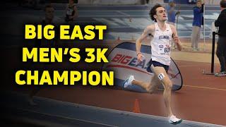 Liam Murphy Takes The 2025 BIG EAST Track and Field Championships Men's 3K Win