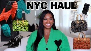 LUXURY HAUL! WHAT I GOT IN NYC| POCKETSANDBOWS