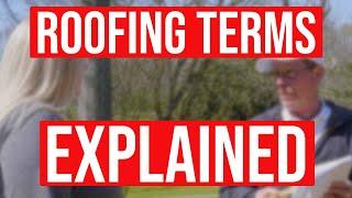 Roofing Terms Explained (Definitions and Pictures)