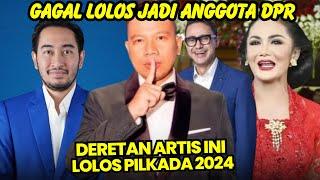 Resmi diumumkan, Deretan Artis Indonesia Lolos & Gagal di Pilkada tahun 2024