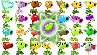 All Pea Plants Power-Up! in Plants vs Zombies 2